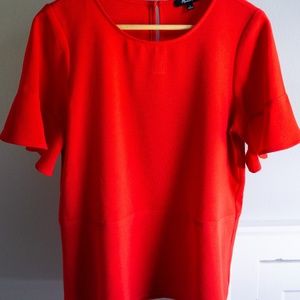 Madewell Red Blouse